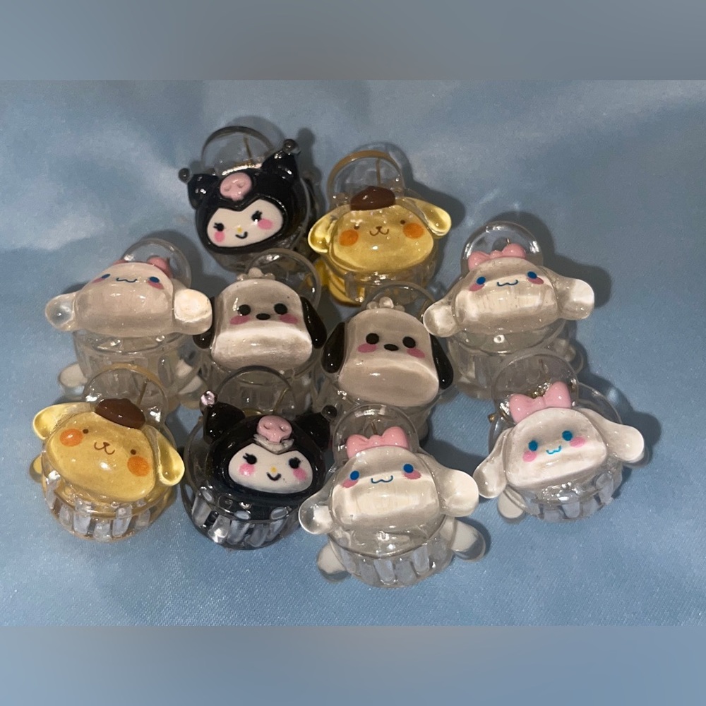 Sanrio Characters Mini Claw Clips